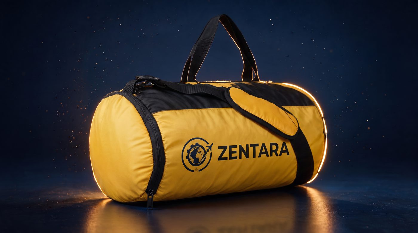 Zentara gym duffel